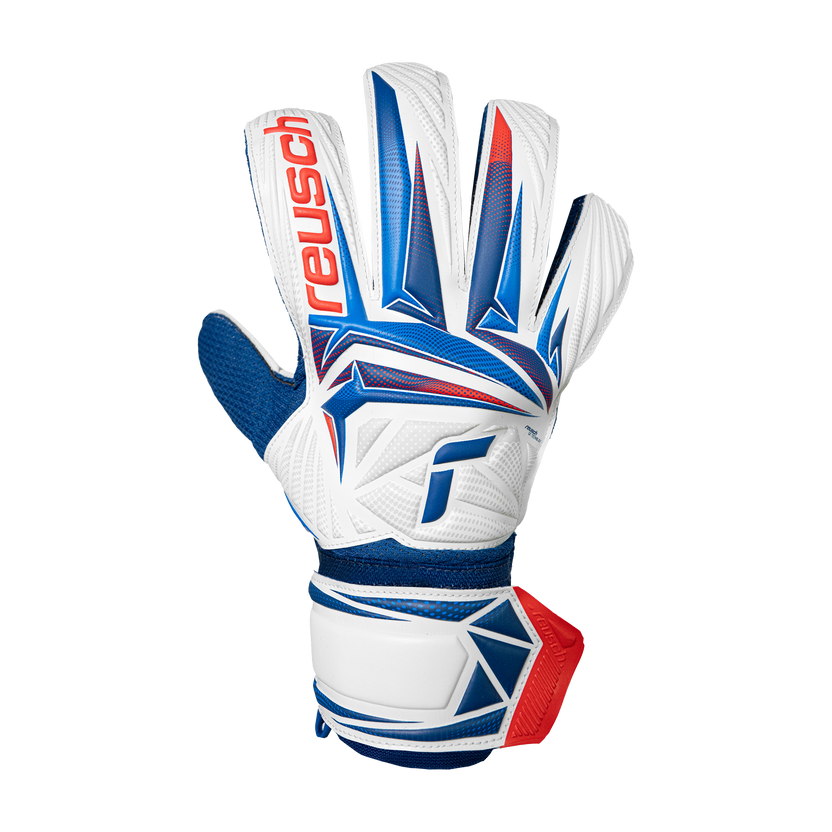 Reusch Jr. Attrakt Solid Goalkeper Glove - USA Colors
