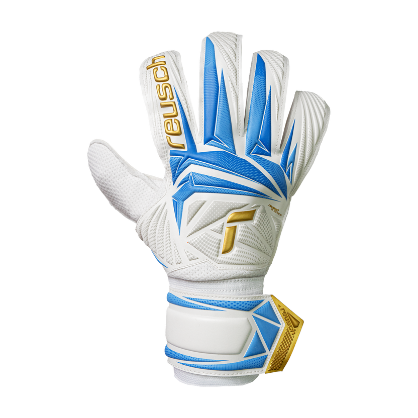 Reusch Jr. Attrakt Solid Goalkeper Gloves - Argentina Colors