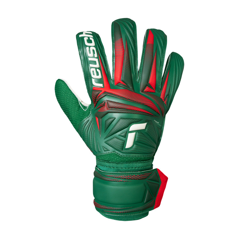 Reusch Jr. Attrakt Solid Goalkeper Gloves - Mexico Colors