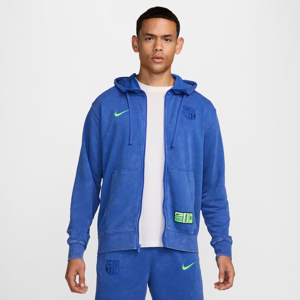 Nike Men's FC Barcelona 2024/25 Club Full-Zip Hoodie
