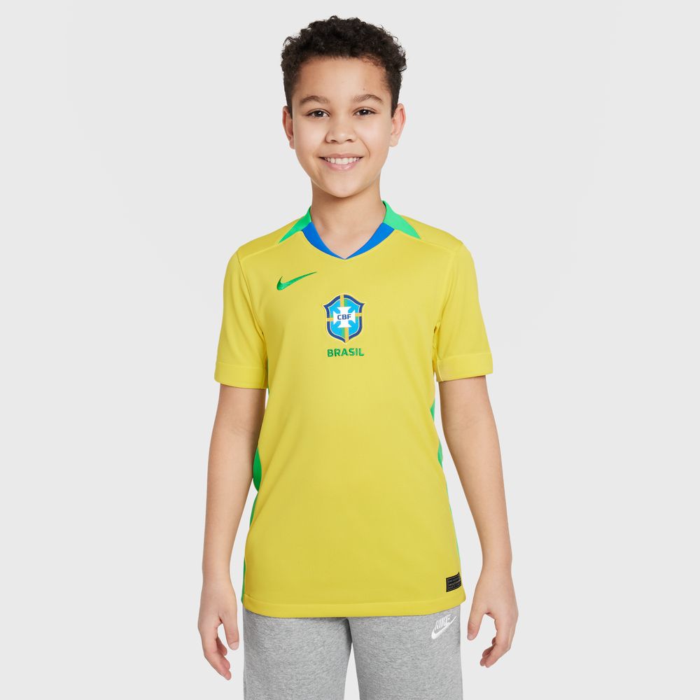 Nike Brazil 2025 Stadium Home Jersey
