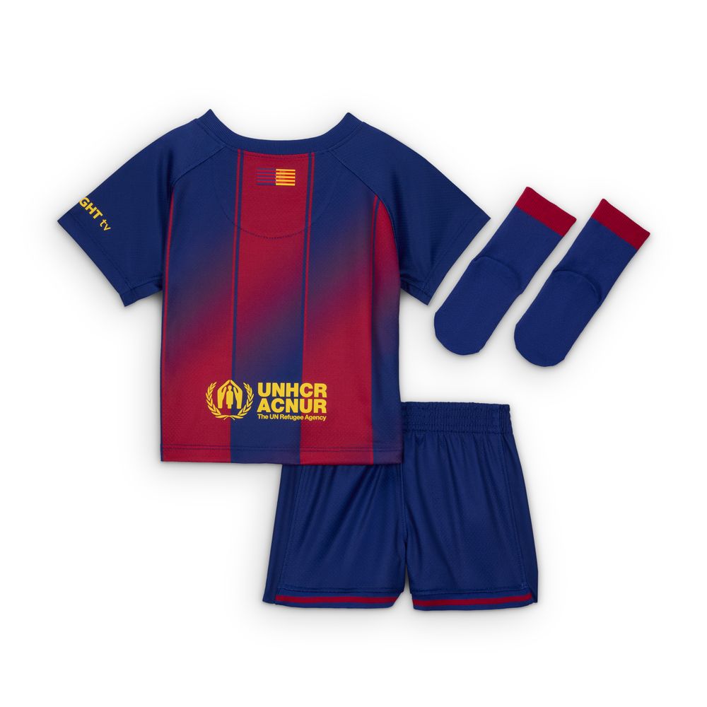 Nike FC Barcelona 2025/26 Stadium Home Baby/Toddler Mini Kit