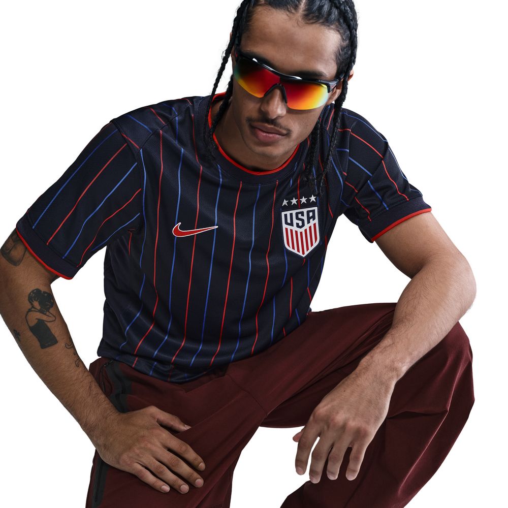 Nike USA 2025 Dri-Fit Stadium Away Jersey (4-Stars)