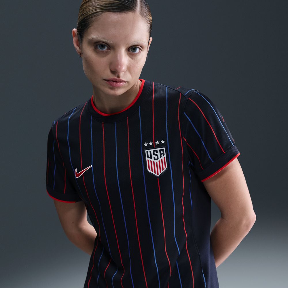 Nike USA 2025 Dri-Fit Stadium Away Jersey (4-Stars)