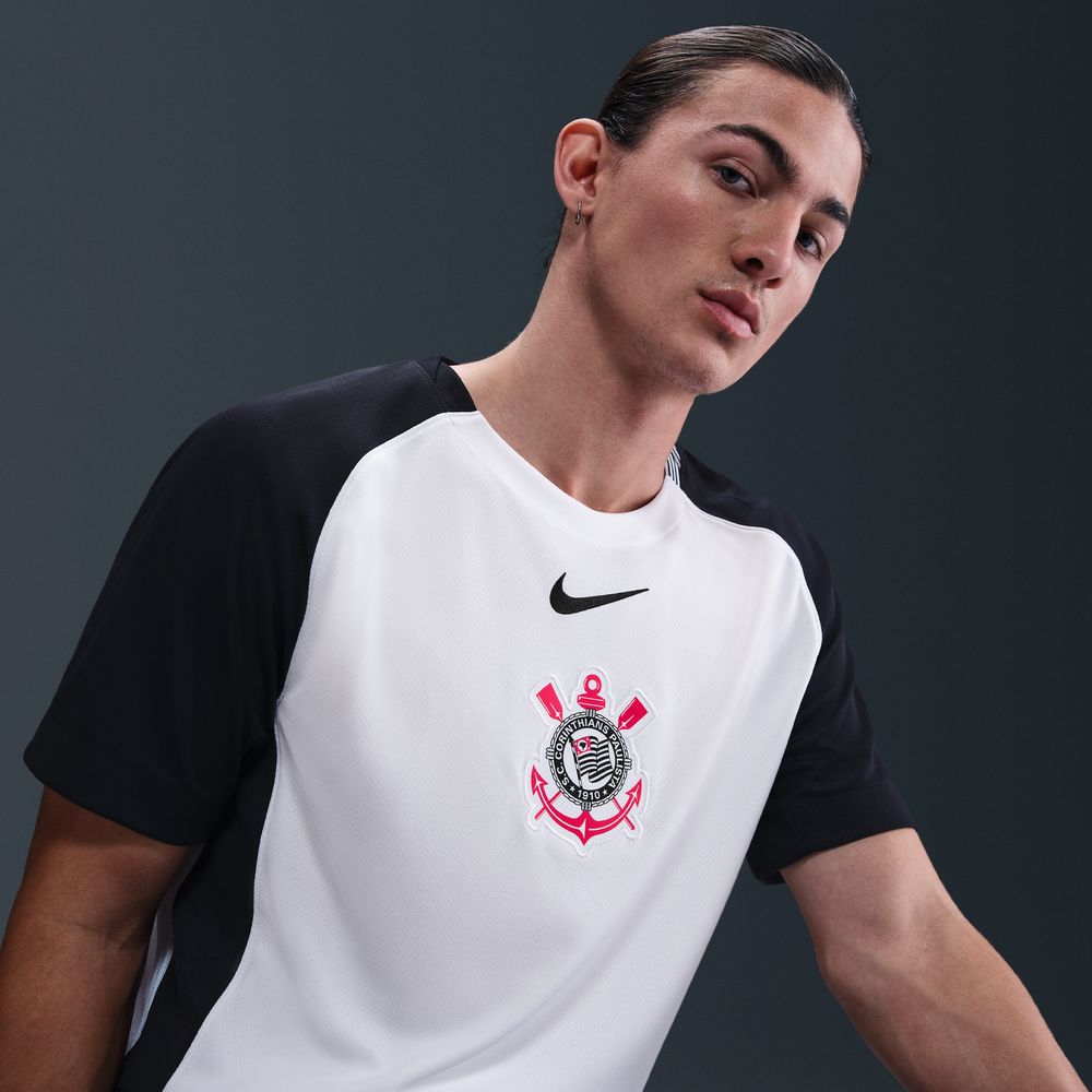 Nike S.C. Corinthians 2025/26 Dri-FIT Stadium Home Jersey