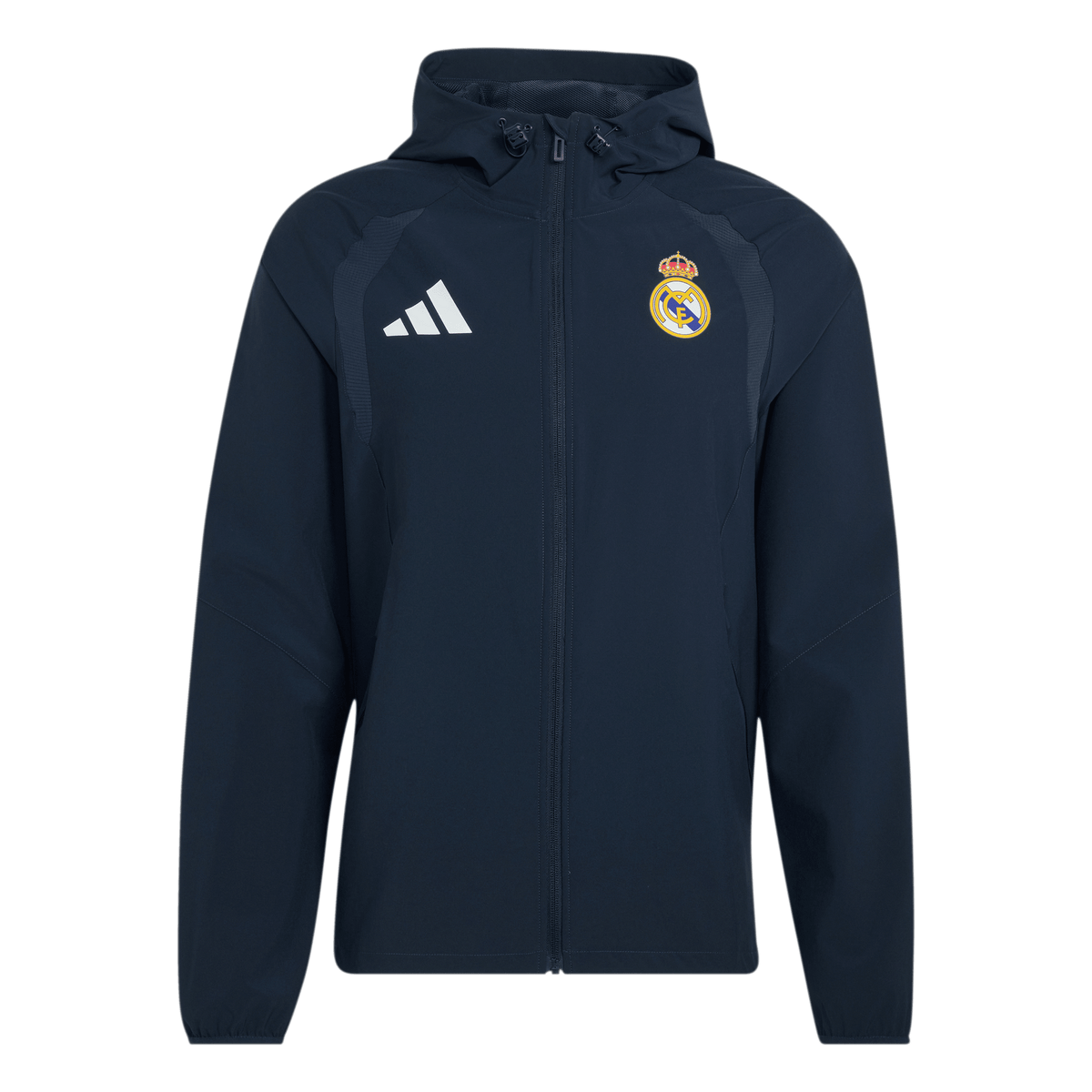 Adidas Real Madrid 2026/27 Tiro Travel Full Zip Windbreaker