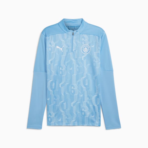 Puma Manchester City 2024/25 1/4 Zip Pre-Match Top