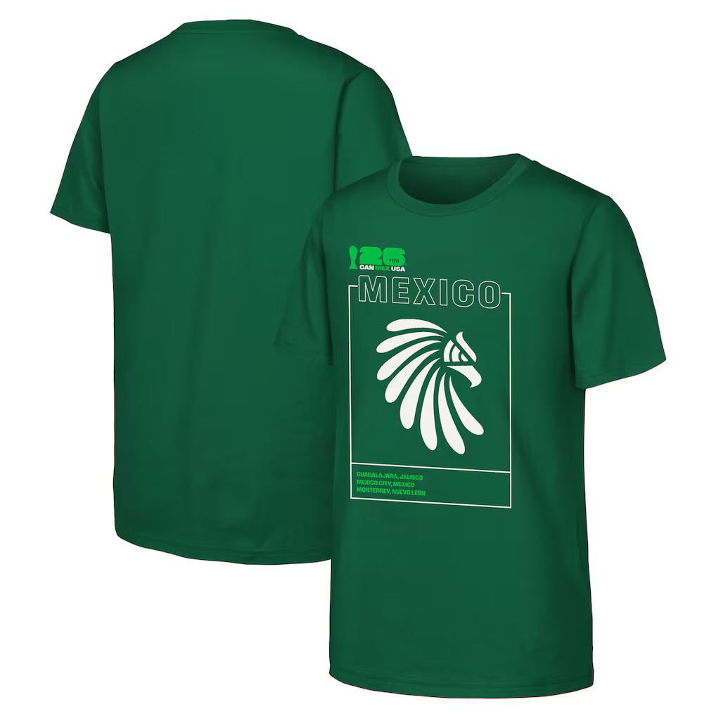 World Cup 2026 Youth Mexico Host Tee